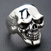Solid 925 Sterling Silver Skull Ring