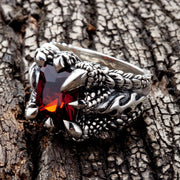 Red Claw Gothic Ring